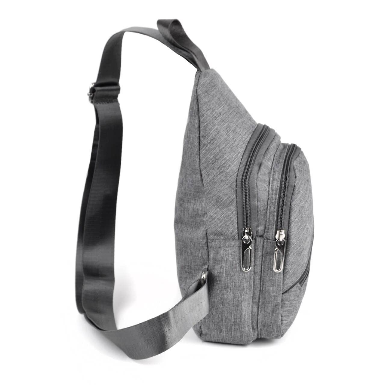Crossbody Sling Bag: Charcoal