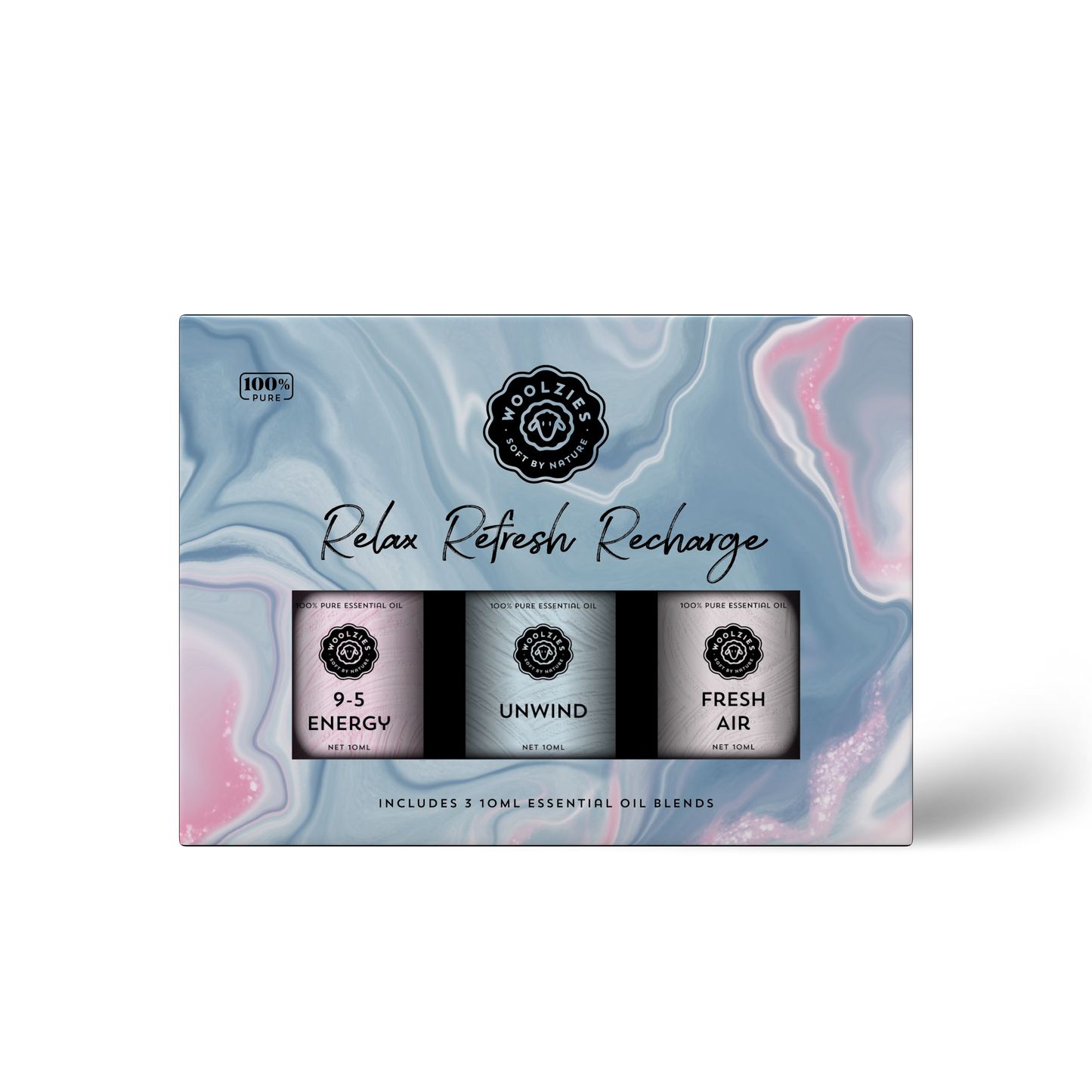 Relax, Refresh, Recharge Essential Oil Blends