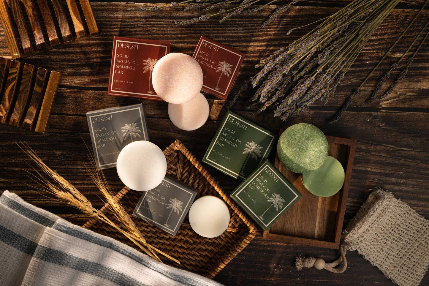 Solid Argan Oil Shampoo Bar (No Artificial Fragrances)