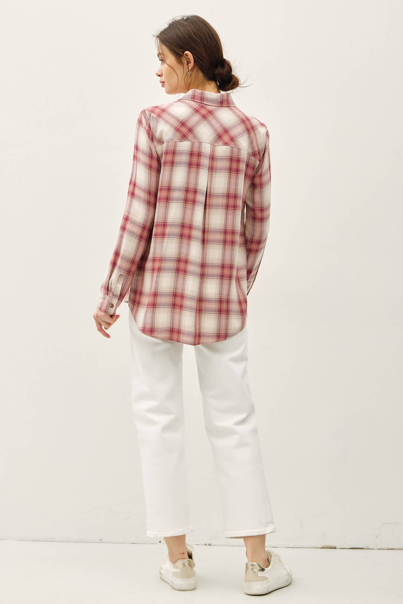 Robertson Plaid Long Sleeved Button Up Shirt