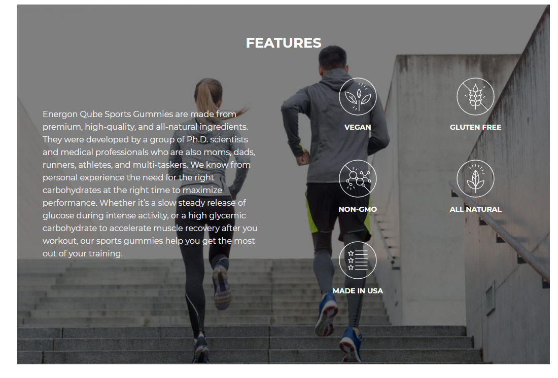 Post-Workout Recover Gummy Shots | Apple Ginger One Packet