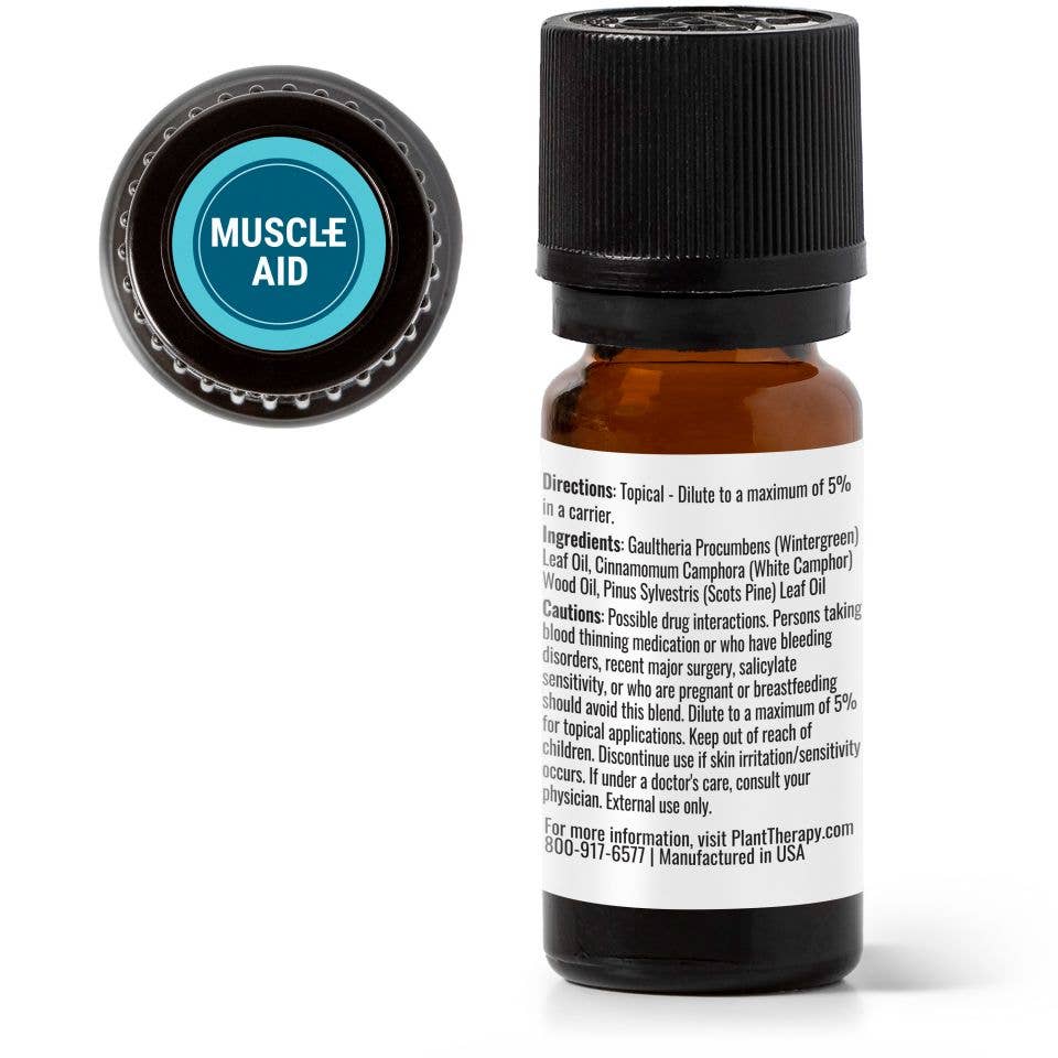 Plant Therapy - Muscle Aid Essential Oil Blend 10 mL