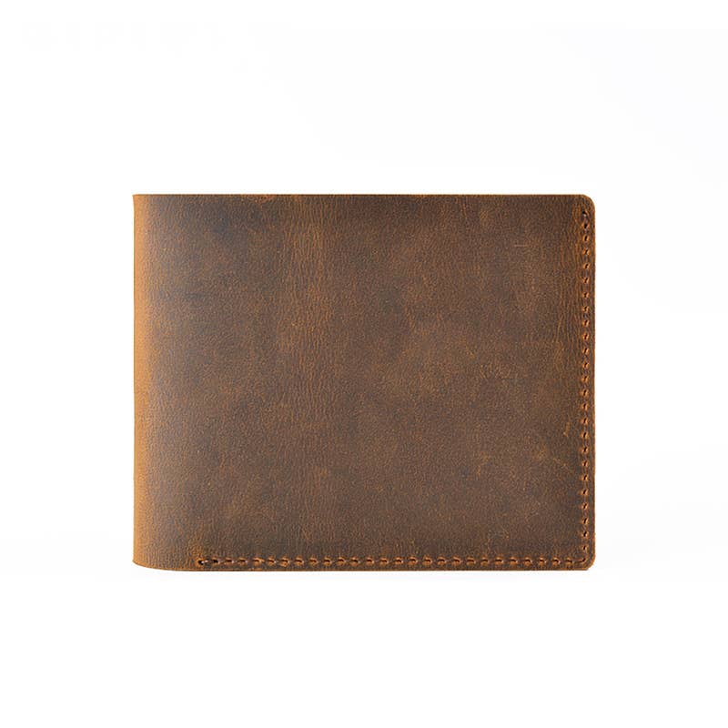 Leather Wallet, Bifold Wallet, Handmade Wallet for Men