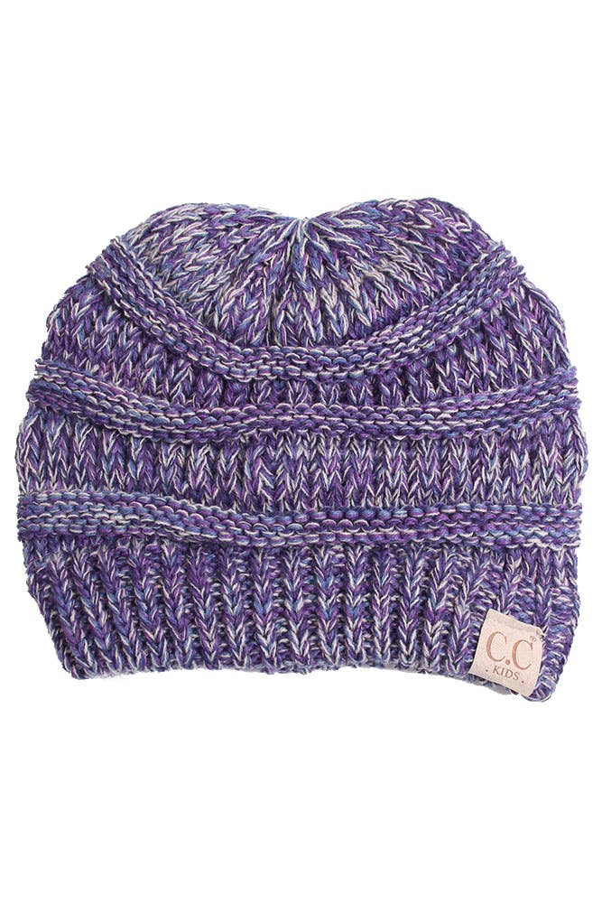 C.C Kids Four Tone Thread Mixed Color Beanie