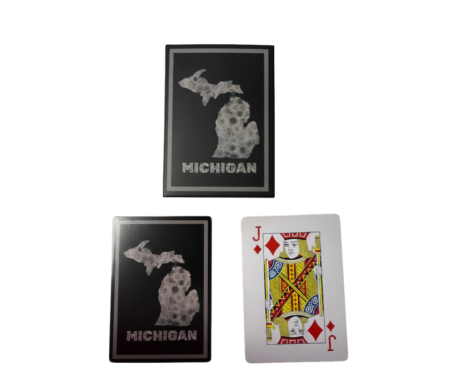 Michigan Playing Cards- Michigan Petoskey Stone