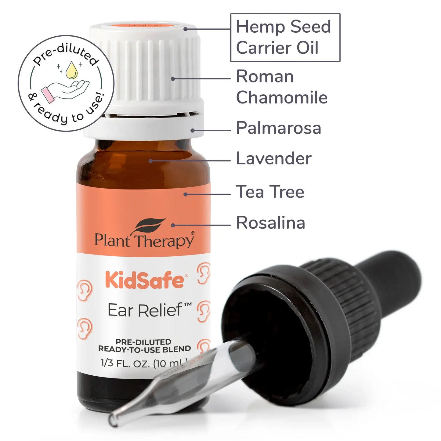 Plant Therapy - Ear Relief KidSafe Essential Oil 10 mL