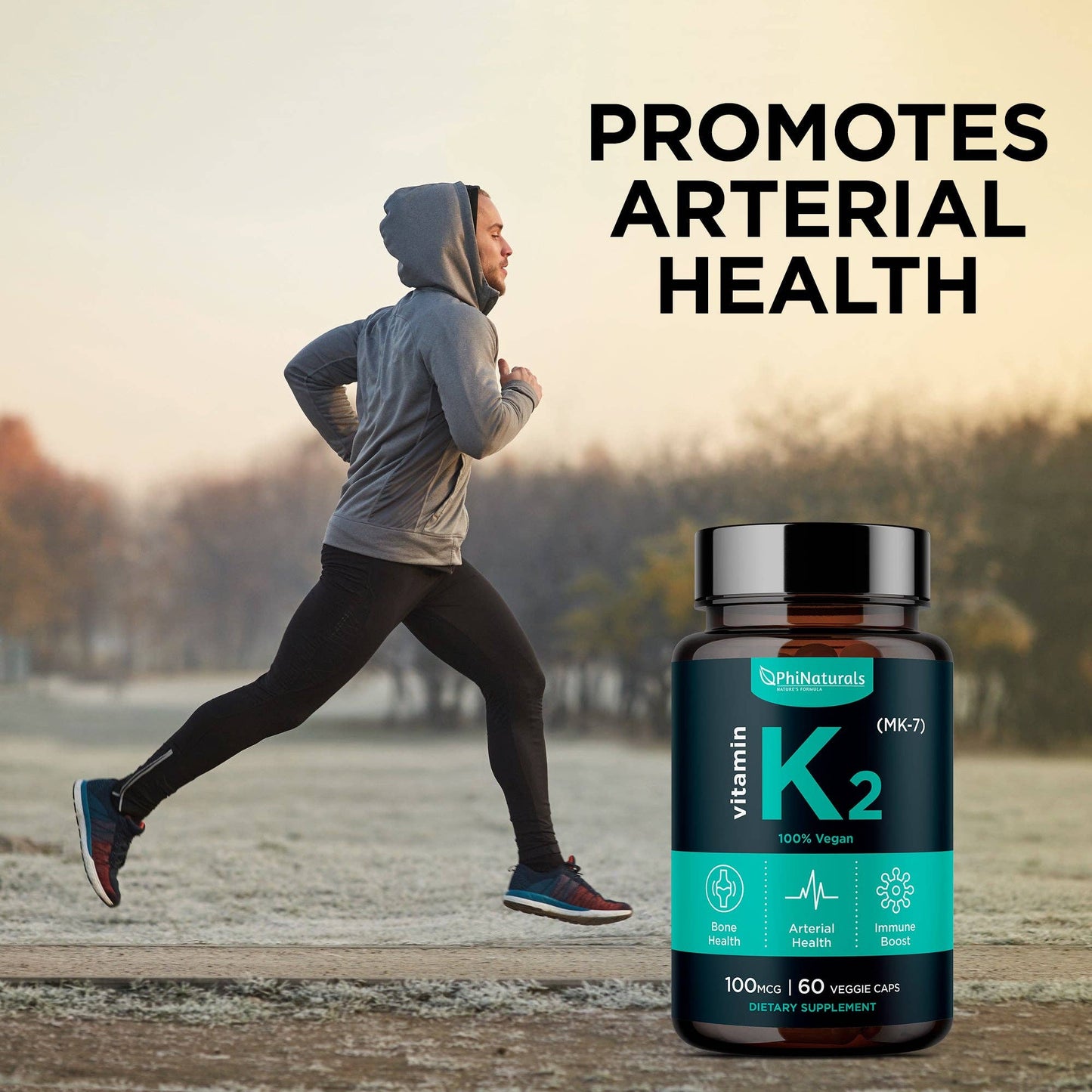 Vitamin K2 MK-7 100mcg Supplement
