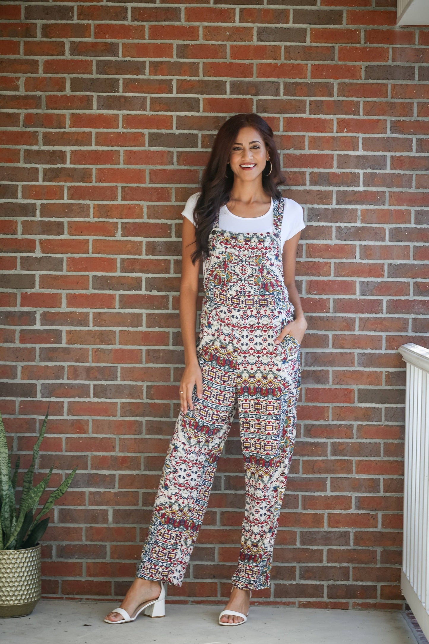 Boho Ethnic Summer Overall / Jumpsuit
