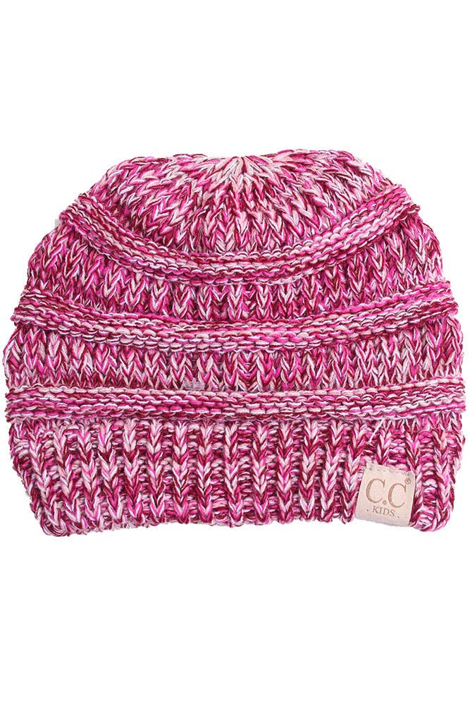 C.C Kids Four Tone Thread Mixed Color Beanie