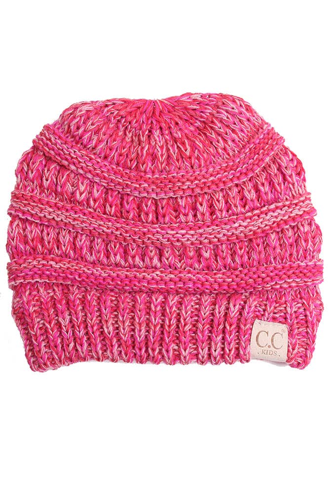 C.C Kids Four Tone Thread Mixed Color Beanie