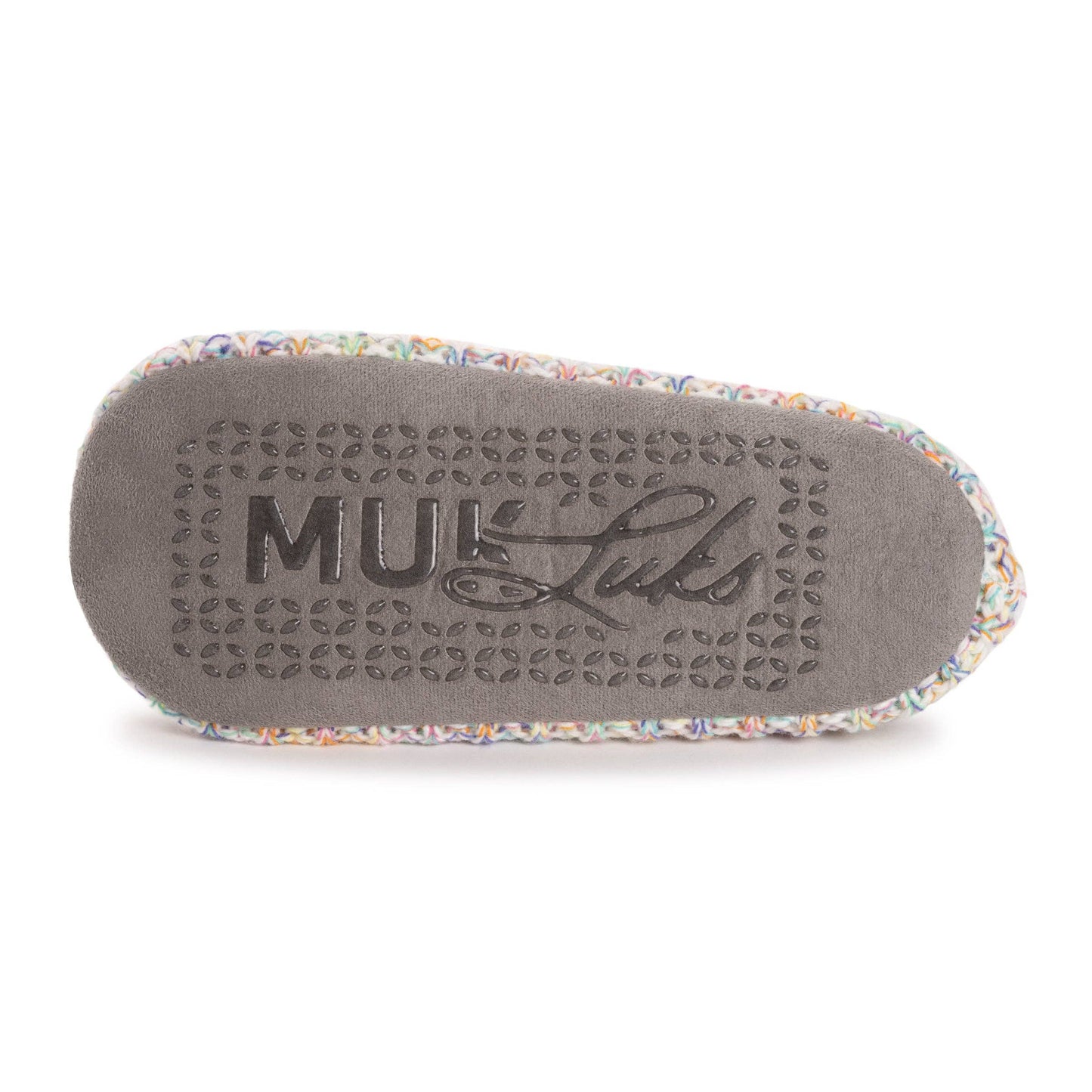 Muk Luks Women's Luxe Short Slipper Sock With Ribbed Cuff