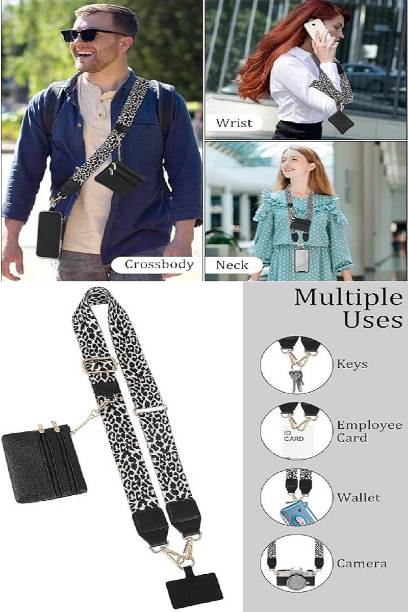 Clip And Go Crossbody Duo Phone Strap And Wallet