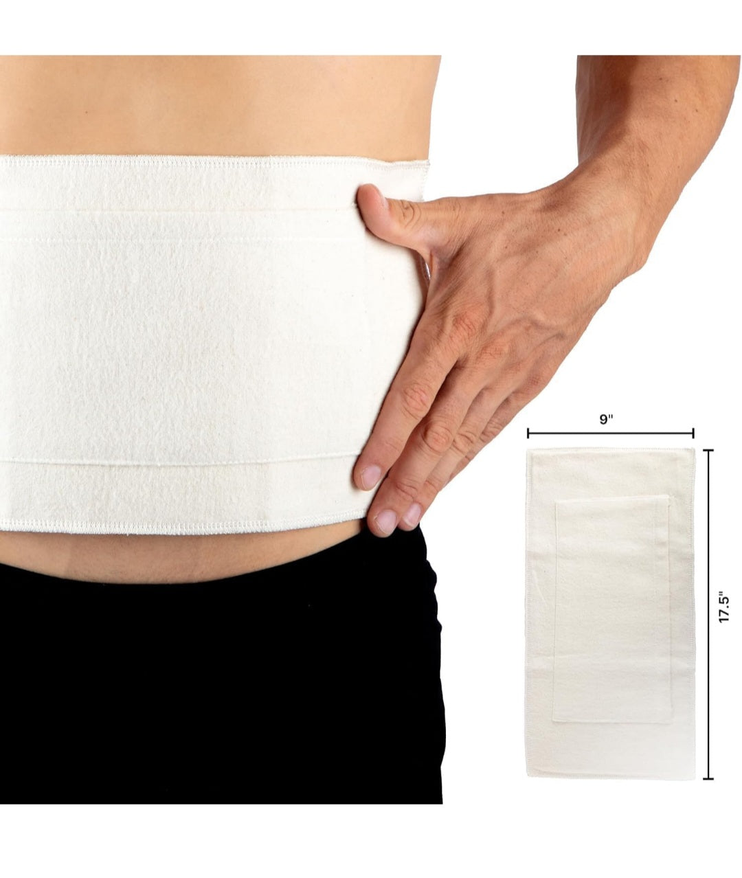 100% Cotton Cloth for Castor Oil Pack