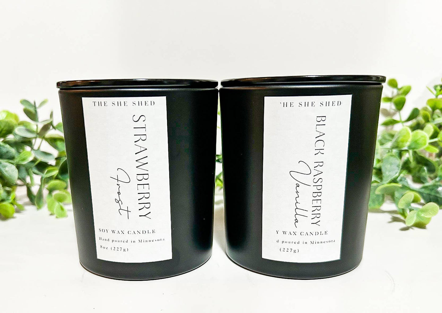 8 OZ Soy Wax Candles