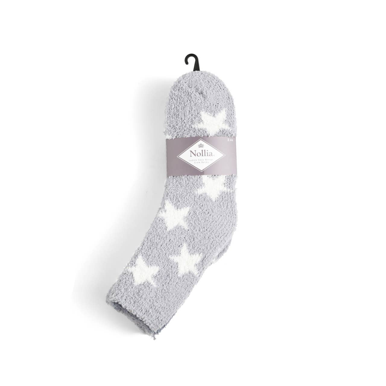 Ladies Fuzzy Socks- 3 pair Set