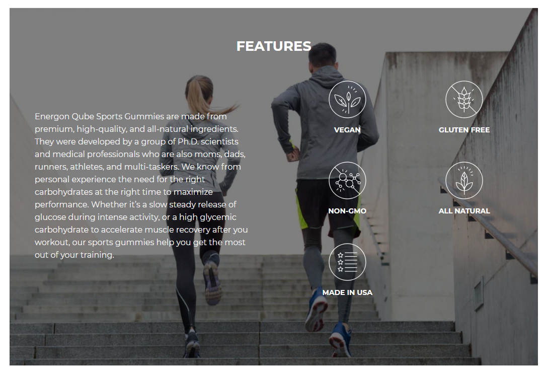 Pre Workout Gummies & Energy Supplements - Power Up One Packet (4 day supply)