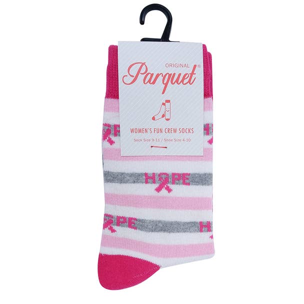 Women's Breast Cancer Awareness Novelty Socks