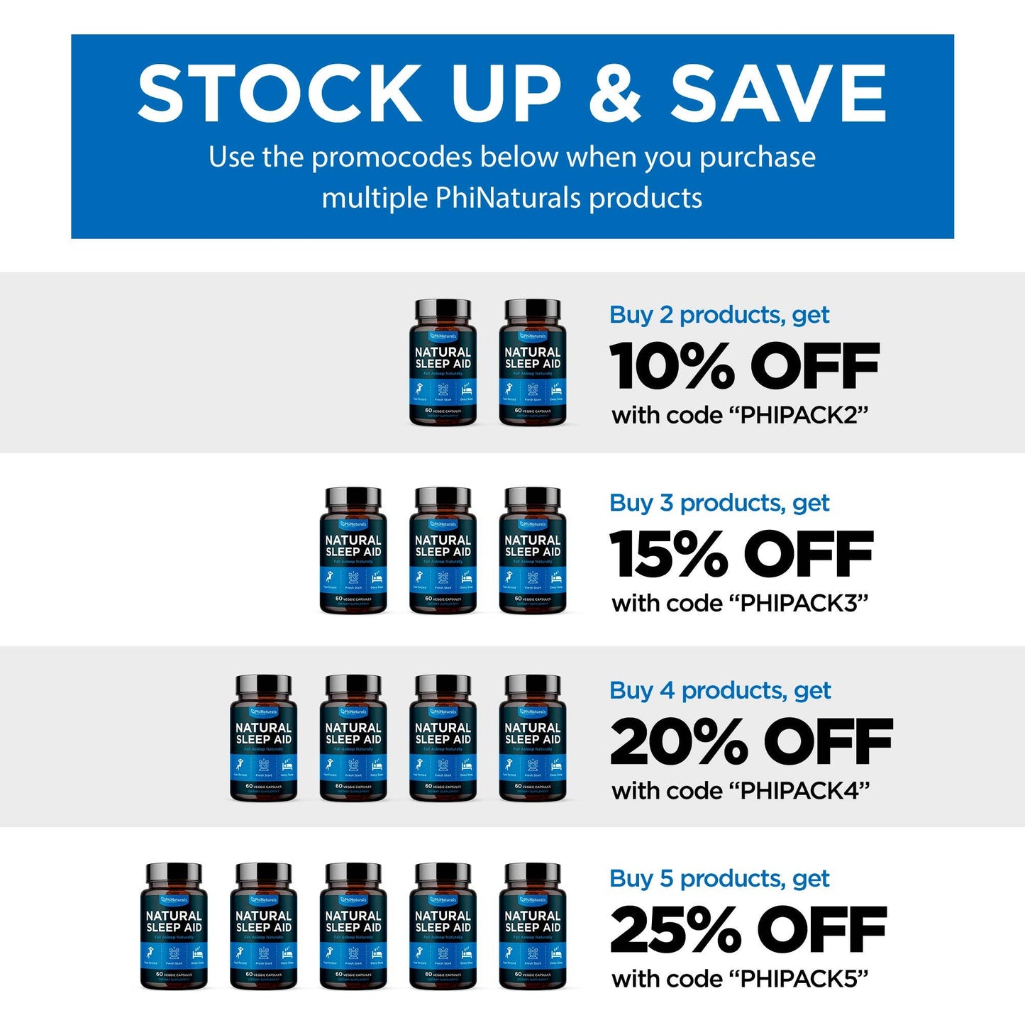 Natural Sleep Aid Herbal Supplement