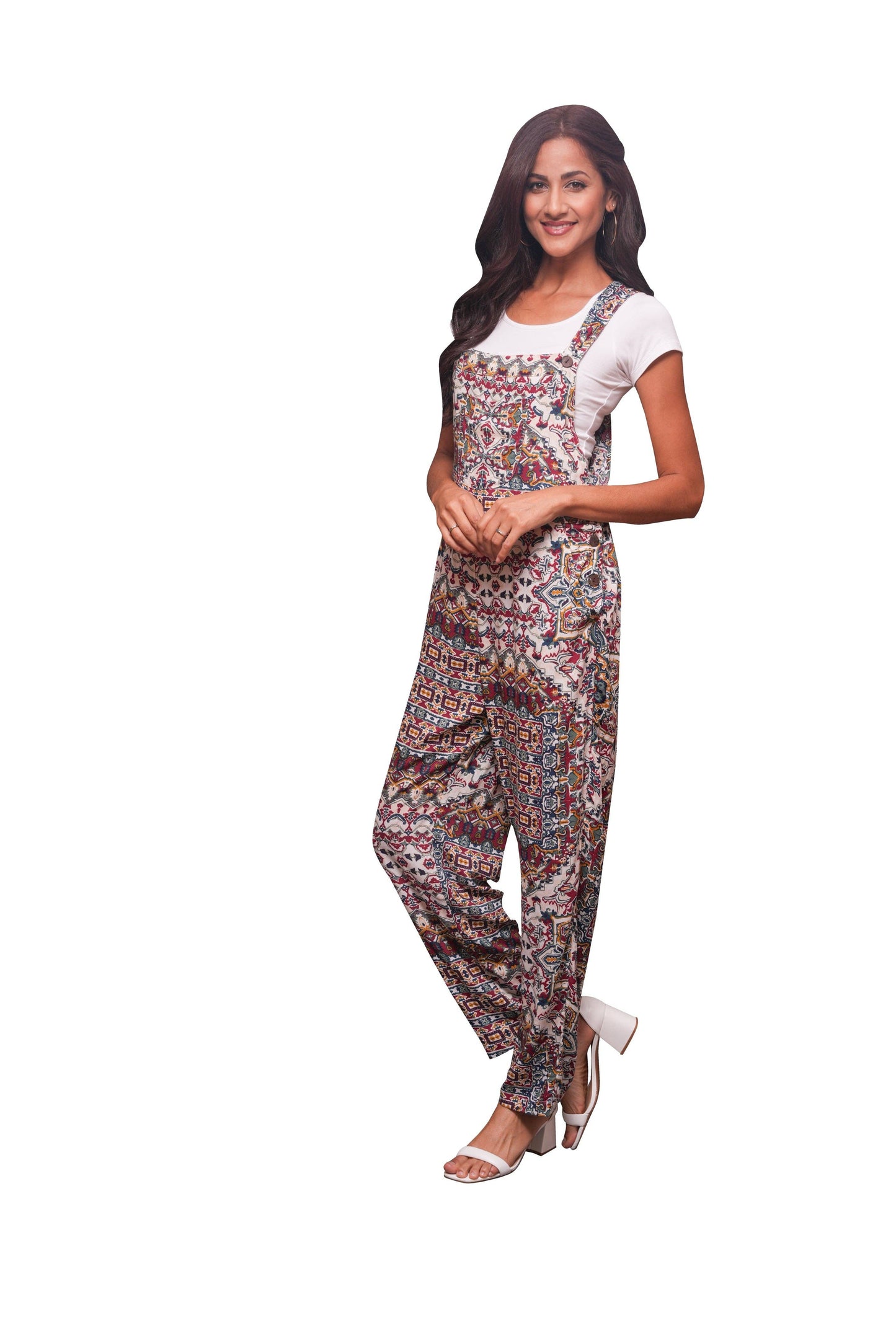 Boho Ethnic Summer Overall / Jumpsuit