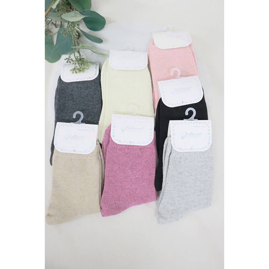 Classic Solid Socks