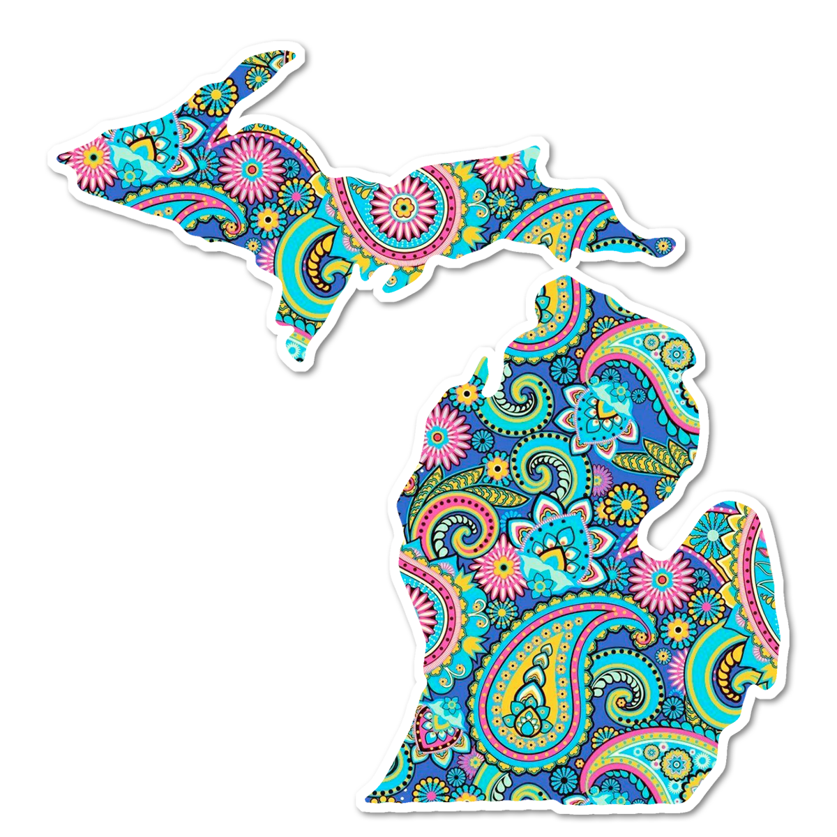 Live Love Michigan - Car Decals