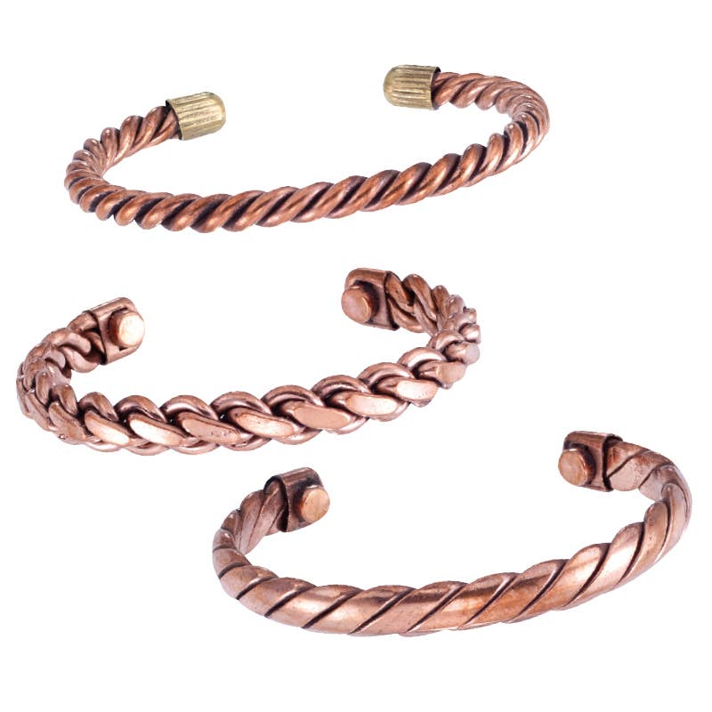 Braided Copper Bracelet