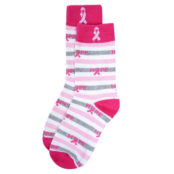 Women's Breast Cancer Awareness Novelty Socks