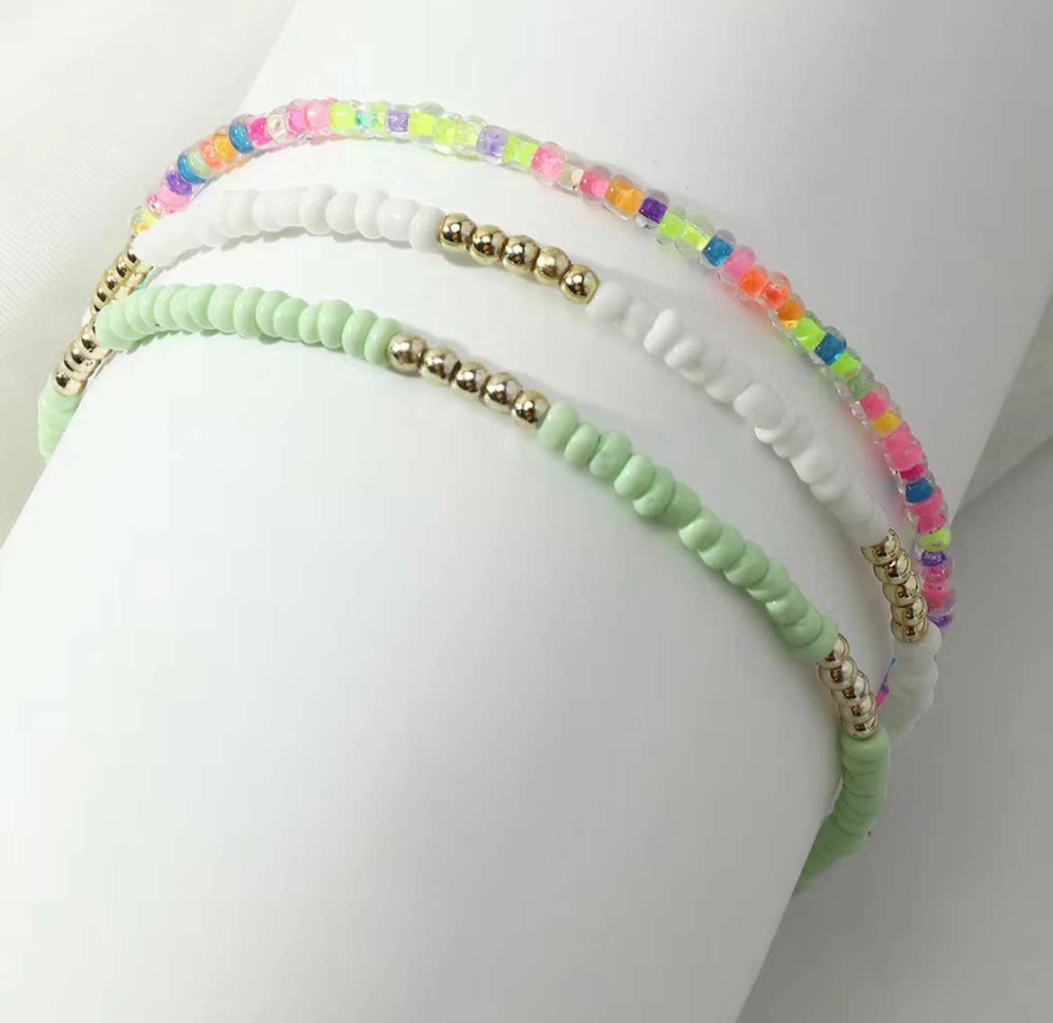 Beaded Ankle Bracelet