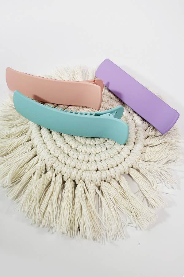 Matte Color Hair Clip