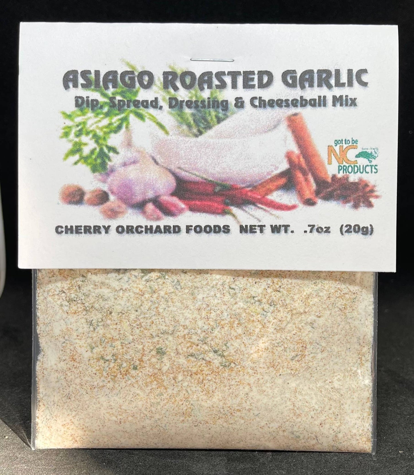 Cherry Orchard Foods - Asiago Roasted Garlic Dip Mix