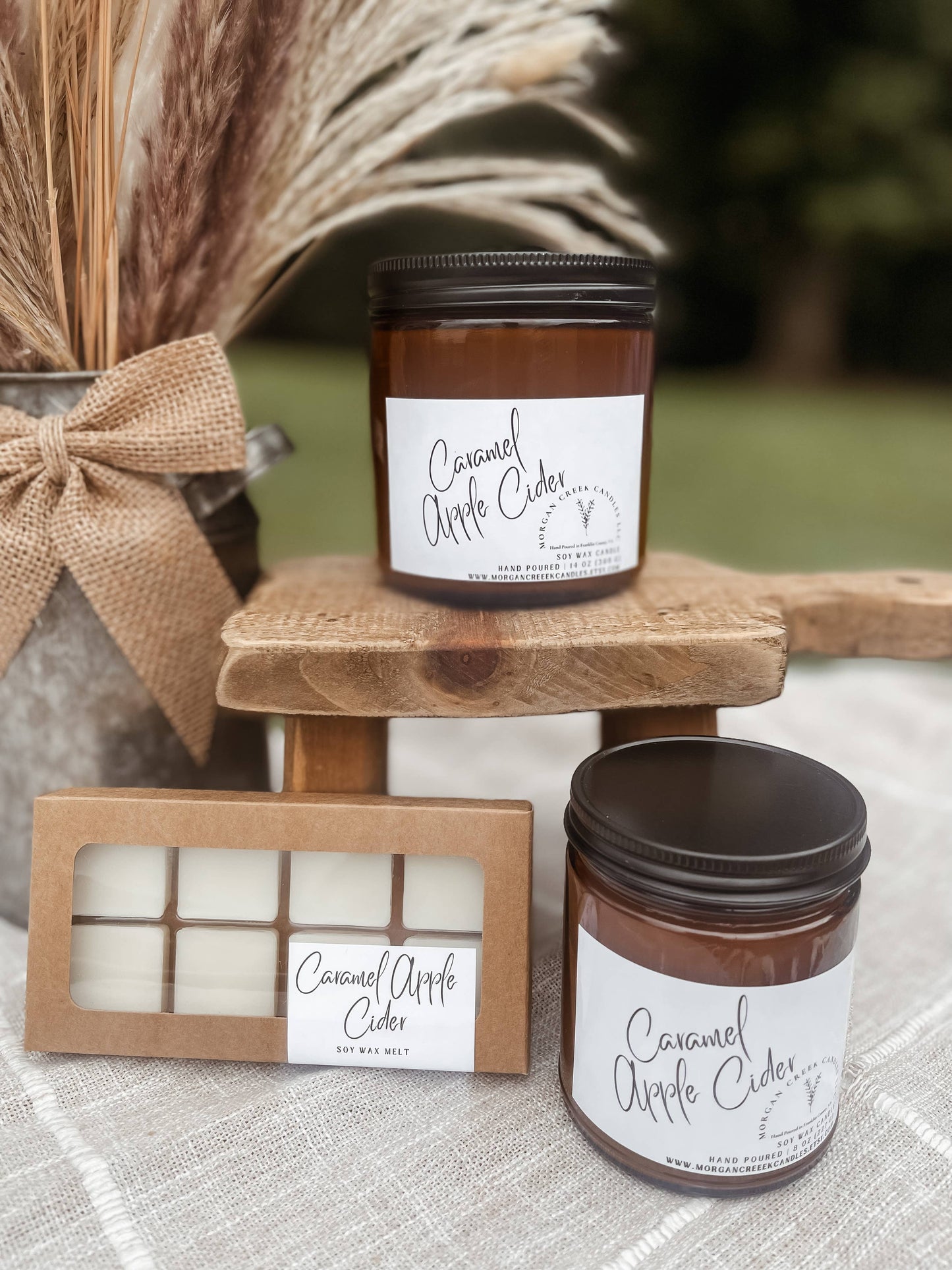 Caramel Apple Cider Soy Candle