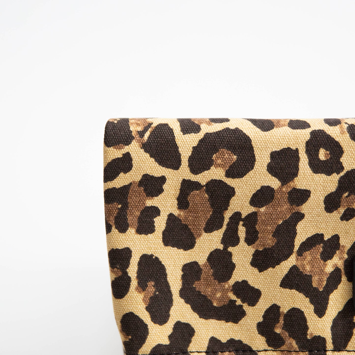 FoldOver Clutch, Leopard-Burg