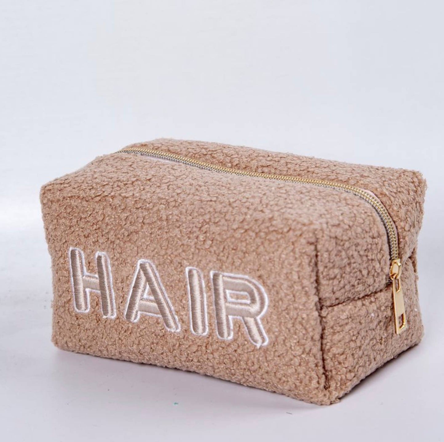 Lettered Teddy Cosmetic Bags