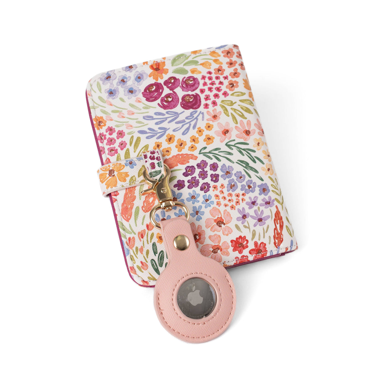 Solid AirTag Keychain: Lilac