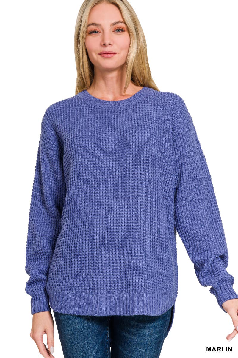 Waffle Sweater: Chocolate
