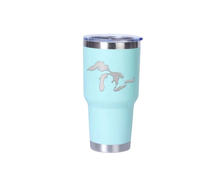 Tumbler 30oz: Great Lakes Mint