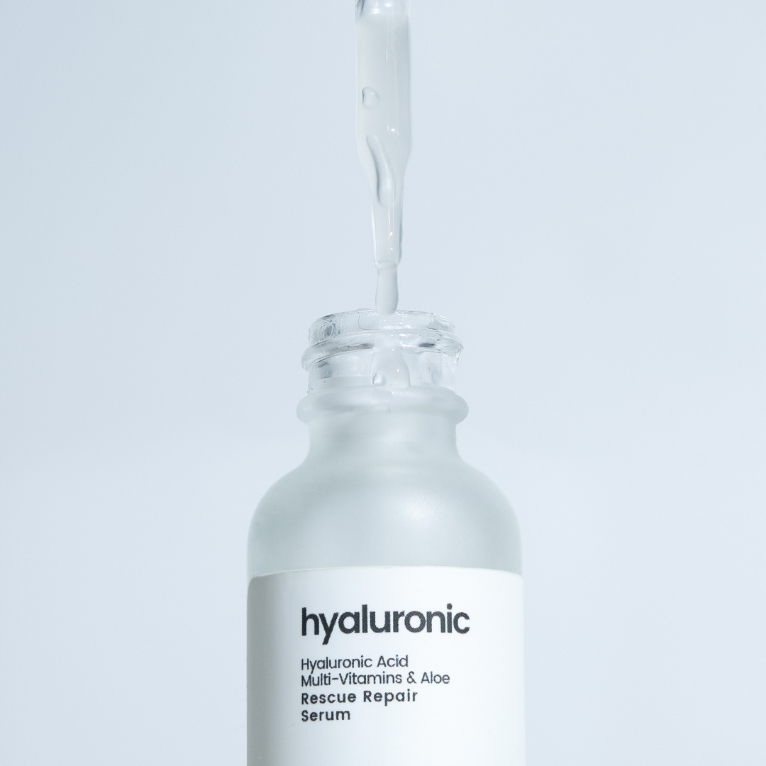 Natural Outcome Skincare - Hyaluronic Acid Facial Serum - Rescue Repair Face Serum