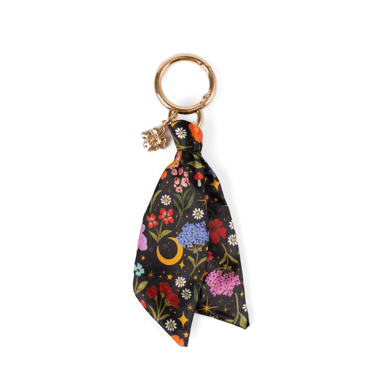 Floral Satin Keychain: Primrose Petals
