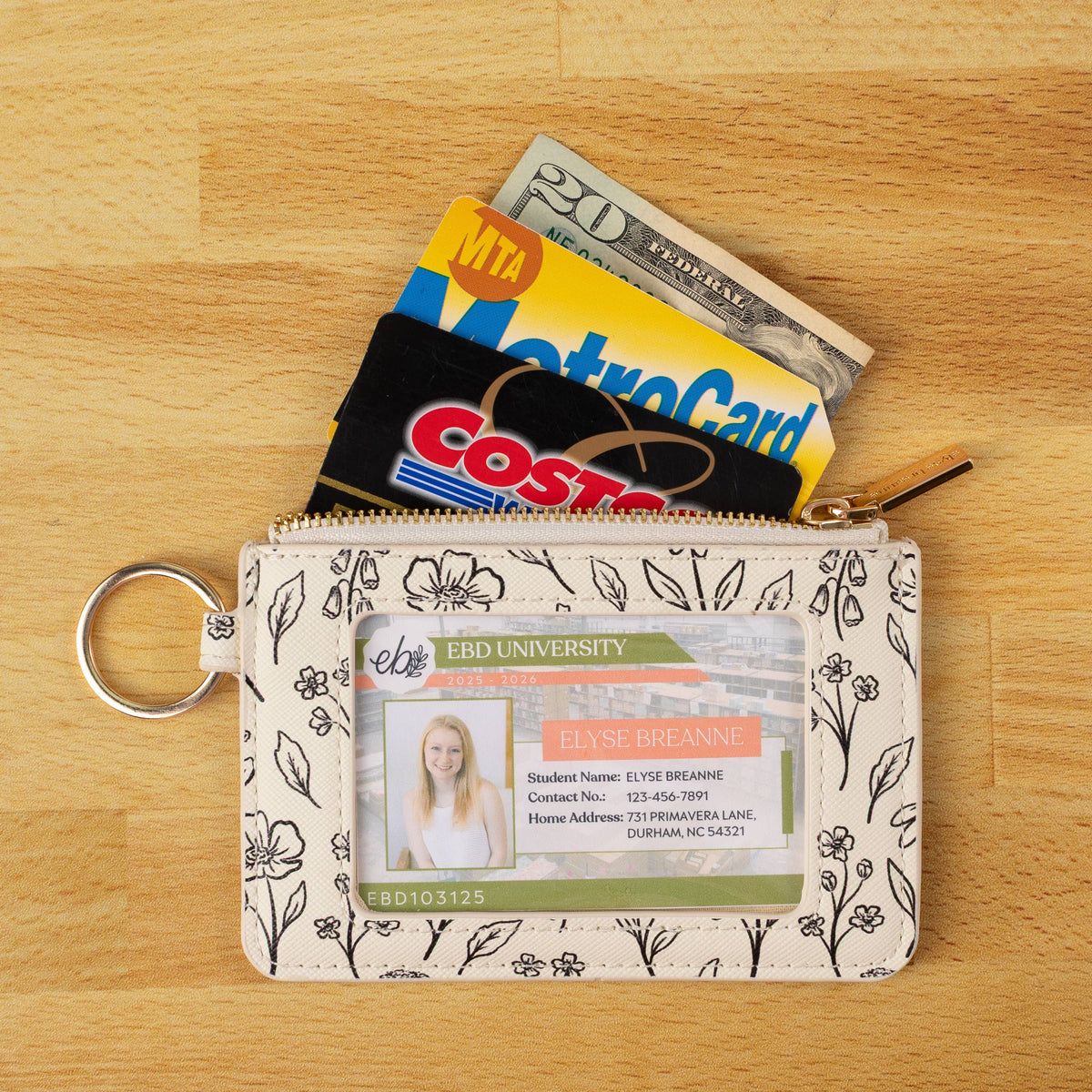 Floral ID Holder: Primavera