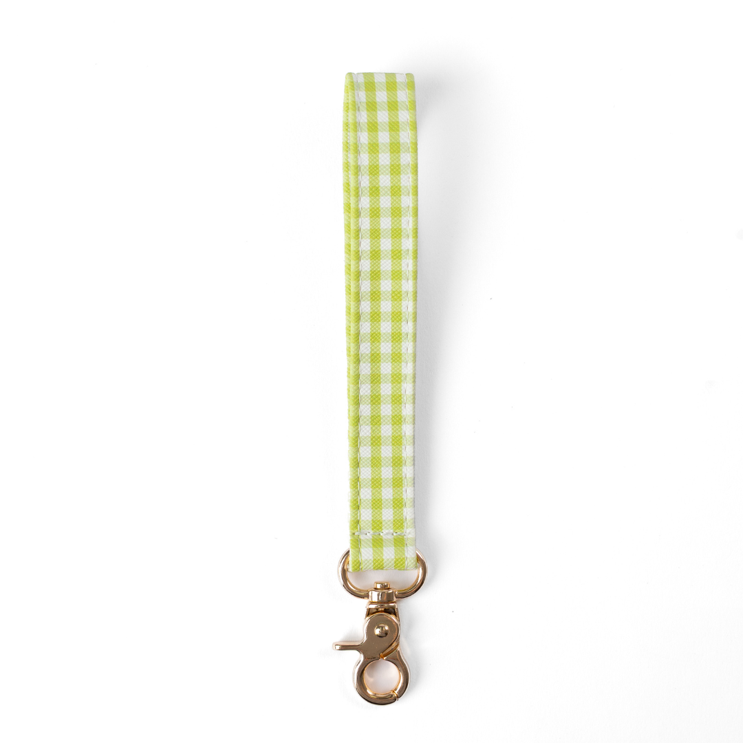 Floral Wristlet Keychain: Lilac Floral