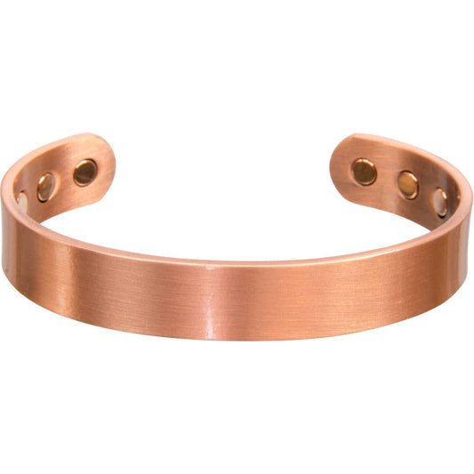 Magnetic Copper Bracelet - Plain - Antique Copper