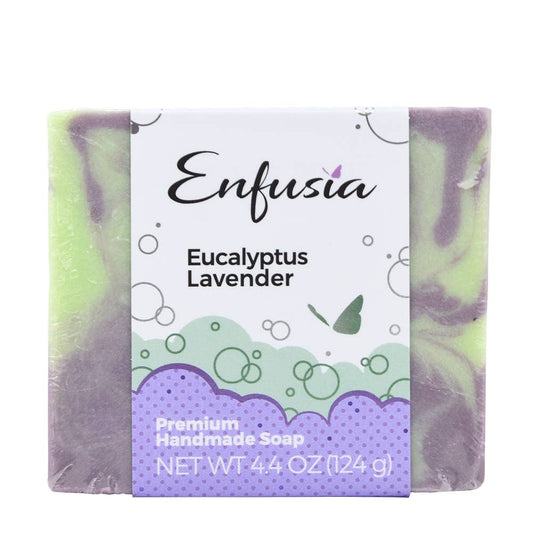 Premium Handmade Soap Bar - Eucalyptus Lavender 4.4oz
