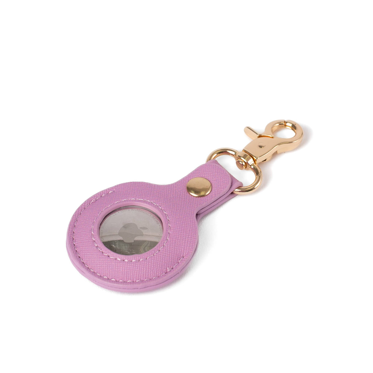 Solid AirTag Keychain: Lilac