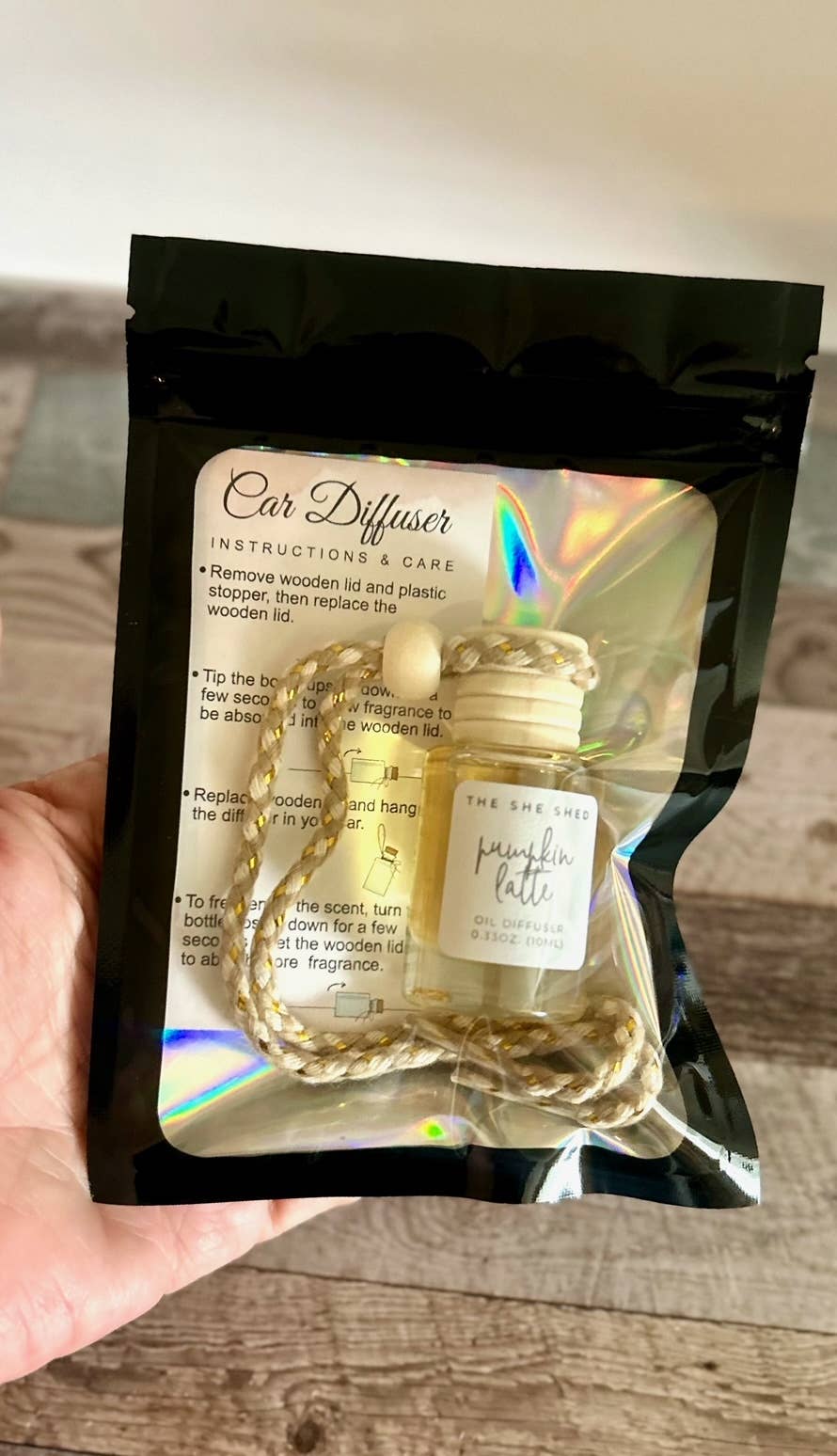 10 ML CAR DIFFUSER -FALL LINE