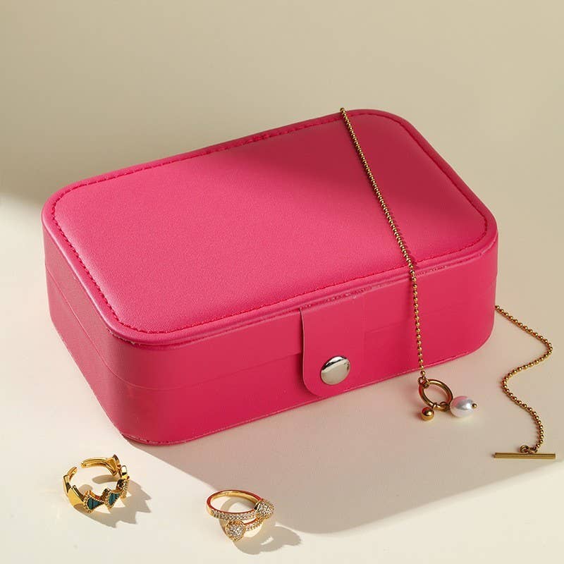 Jewelry organizer travel case, large