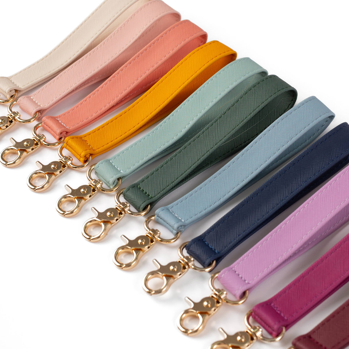 Solid Wristlet Keychain: Lilac