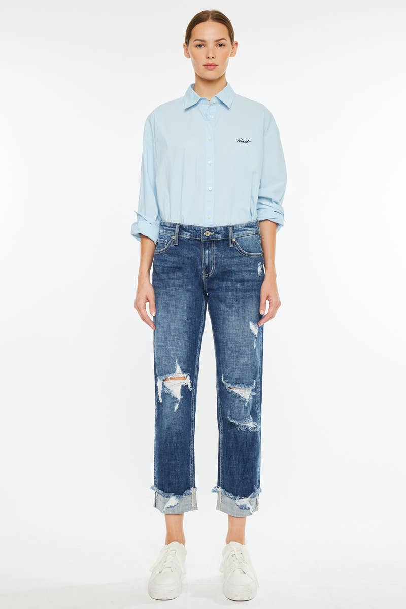 Boyfriend Fit Kan Can jeans