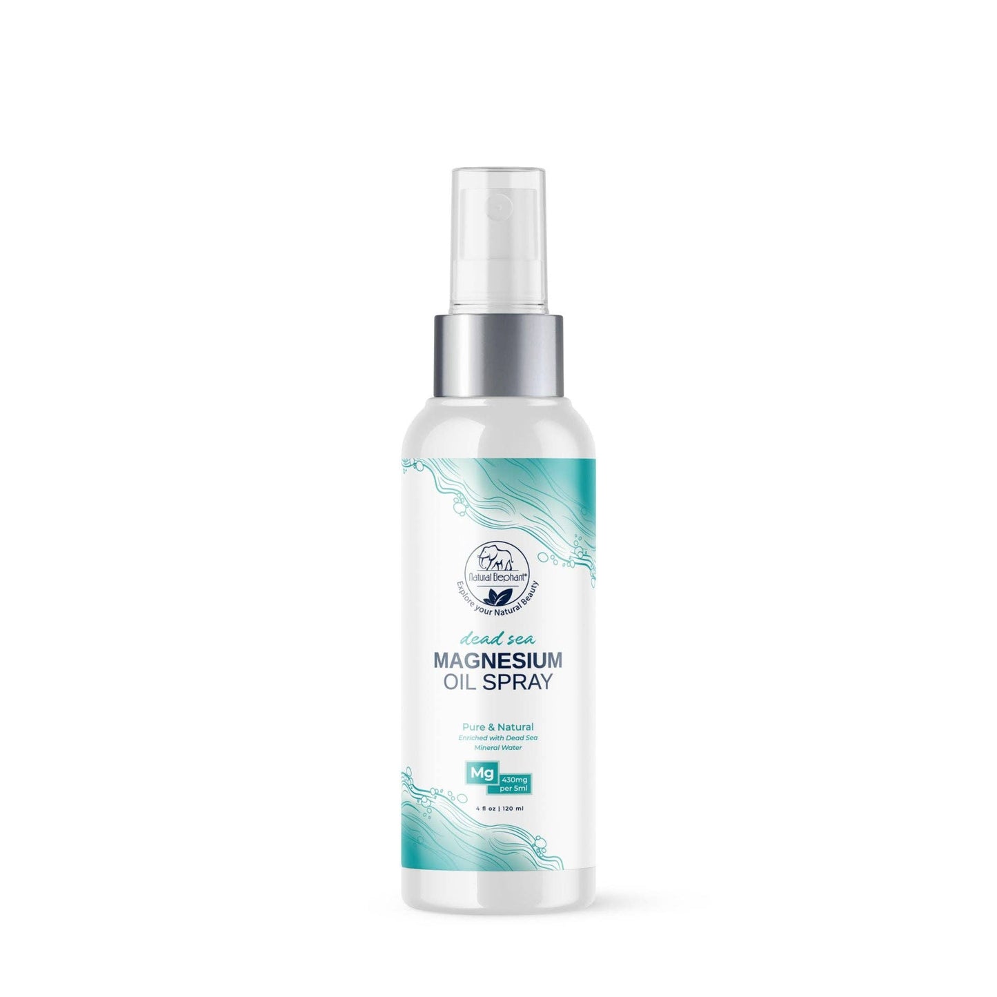 Natural Elephant - Dead Sea Magnesium Oil Spray: 6.7 fl oz | 200mL