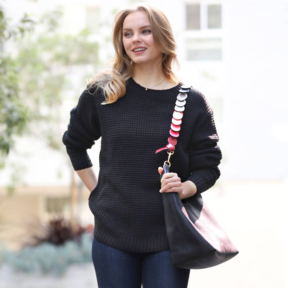 Waffle Sweater: Chocolate