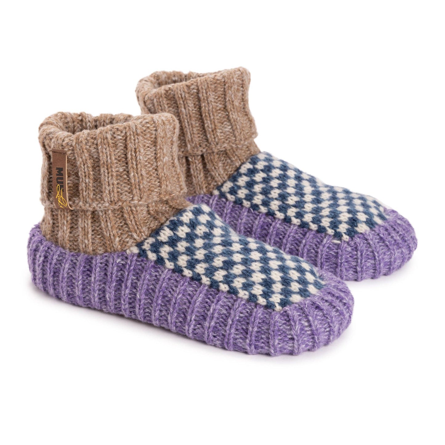 Muk Luks Women's Luxe Short Slipper Sock